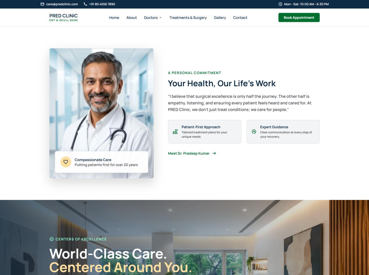 Eye Care Theme Preview